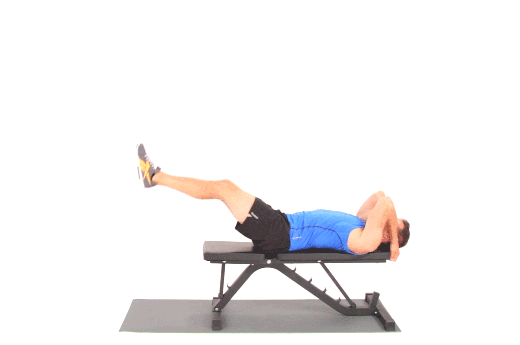 男人轻松练出人鱼线的动作 学起来吧