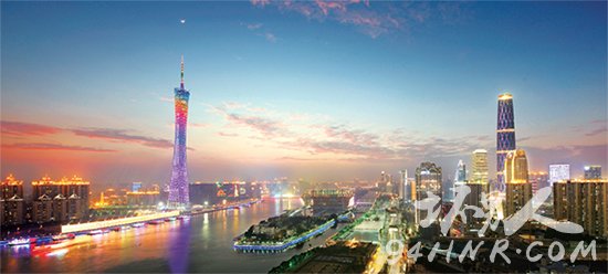 羊城夜景:广州市迷人的夜景