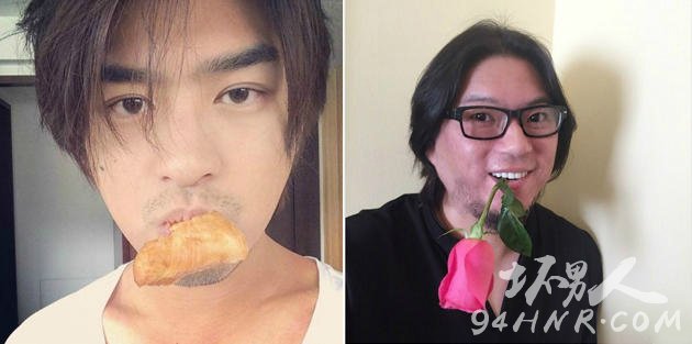 娱乐圈最会自拍的两个boy 动作相似但画风完全不同