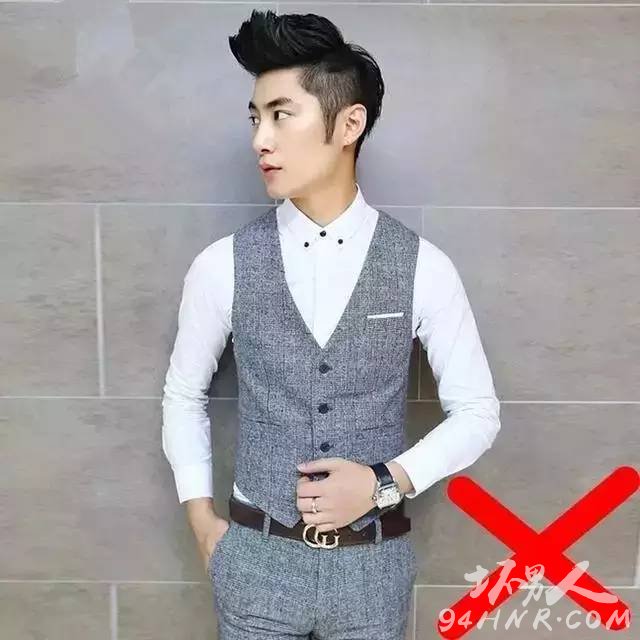 西装马甲不要单穿