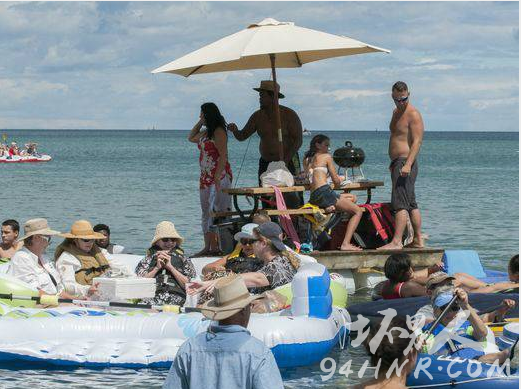 被风刮到加拿大