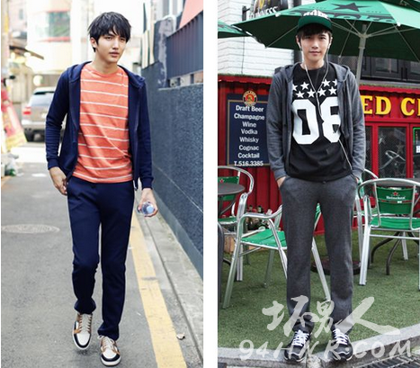 男士必备的运动服式休闲外衣