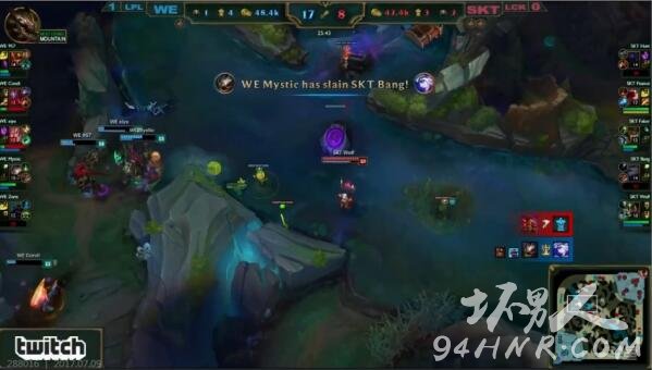LOL洲际赛WE VS SKT比赛视频直播回顾