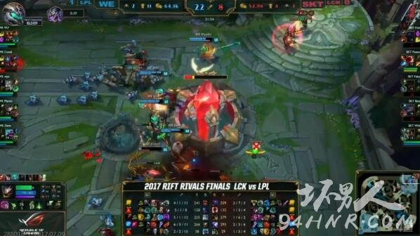 LOL洲际赛WE VS SKT比赛视频直播回顾