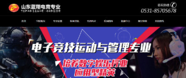 山东蓝翔开设电竞学院