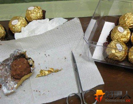 吃了费列罗才知道里面满是活蛆