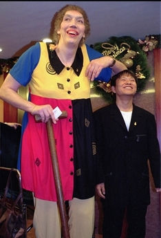 世界上最高的女人