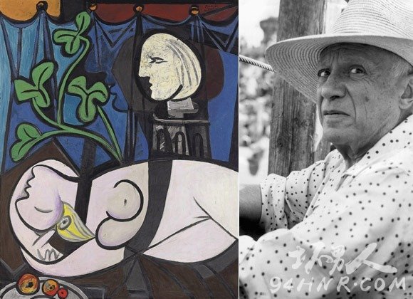 毕加索最贵的十幅画
