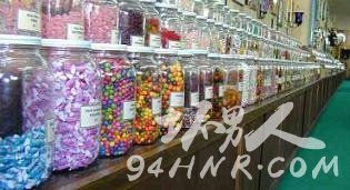 世界最长的糖果柜台