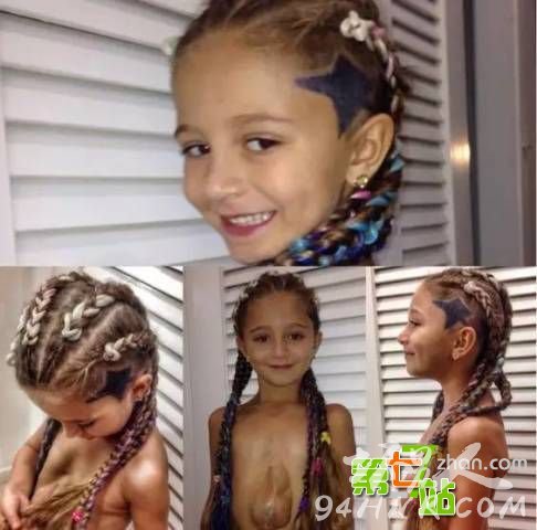 6岁女孩脱光上衣后 所有人都惊呆了